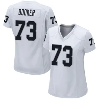 Tank Booker Las Vegas Raiders Women's Game Nike Jersey - White