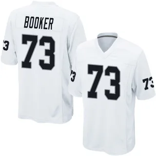 Tank Booker Las Vegas Raiders Youth Game Nike Jersey - White