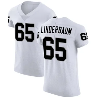 Tyler Linderbaum Las Vegas Raiders Men's Elite Vapor Untouchable Nike Jersey - White