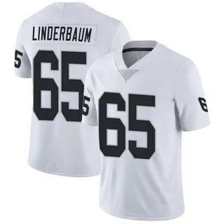 Tyler Linderbaum Las Vegas Raiders Men's Limited Vapor Untouchable Nike Jersey - White