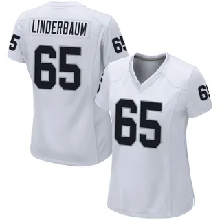 Tyler Linderbaum Las Vegas Raiders Women's Game Nike Jersey - White