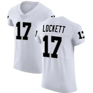 Tyler Lockett Las Vegas Raiders Men's Elite Vapor Untouchable Nike Jersey - White
