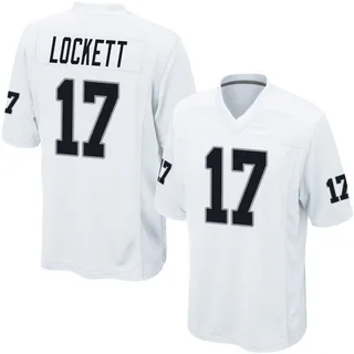 Tyler Lockett Las Vegas Raiders Youth Game Nike Jersey - White