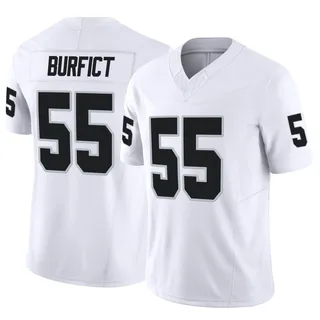 Vontaze Burfict Las Vegas Raiders Men's Limited Vapor F.U.S.E. Nike Jersey - White