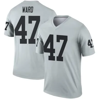 Youth Alex Ward Las Vegas Raiders Youth Legend Inverted Silver Nike Jersey