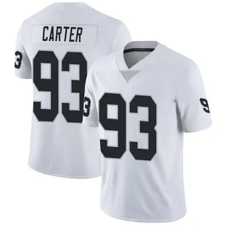 Zach Carter Las Vegas Raiders Youth Limited Vapor Untouchable Nike Jersey - White